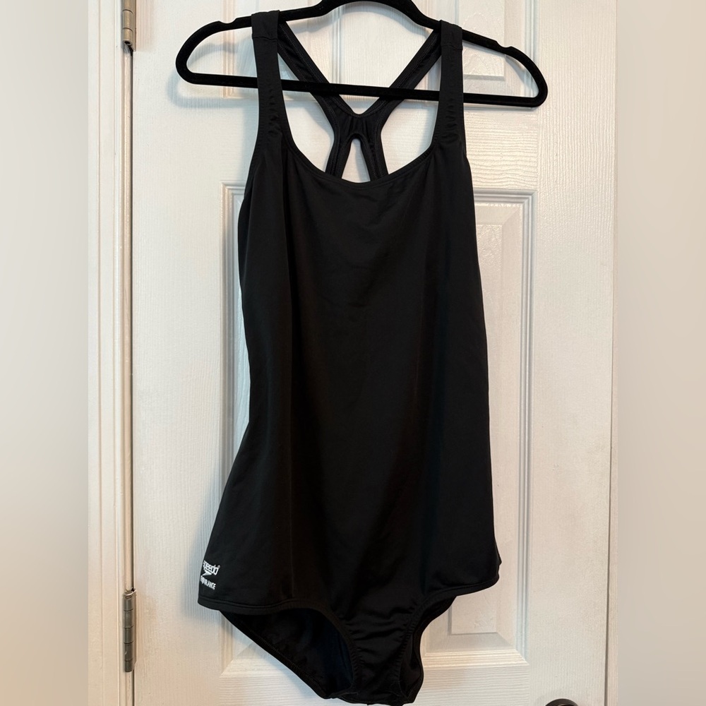 Speedo Women's Black One Piece Swimsuit